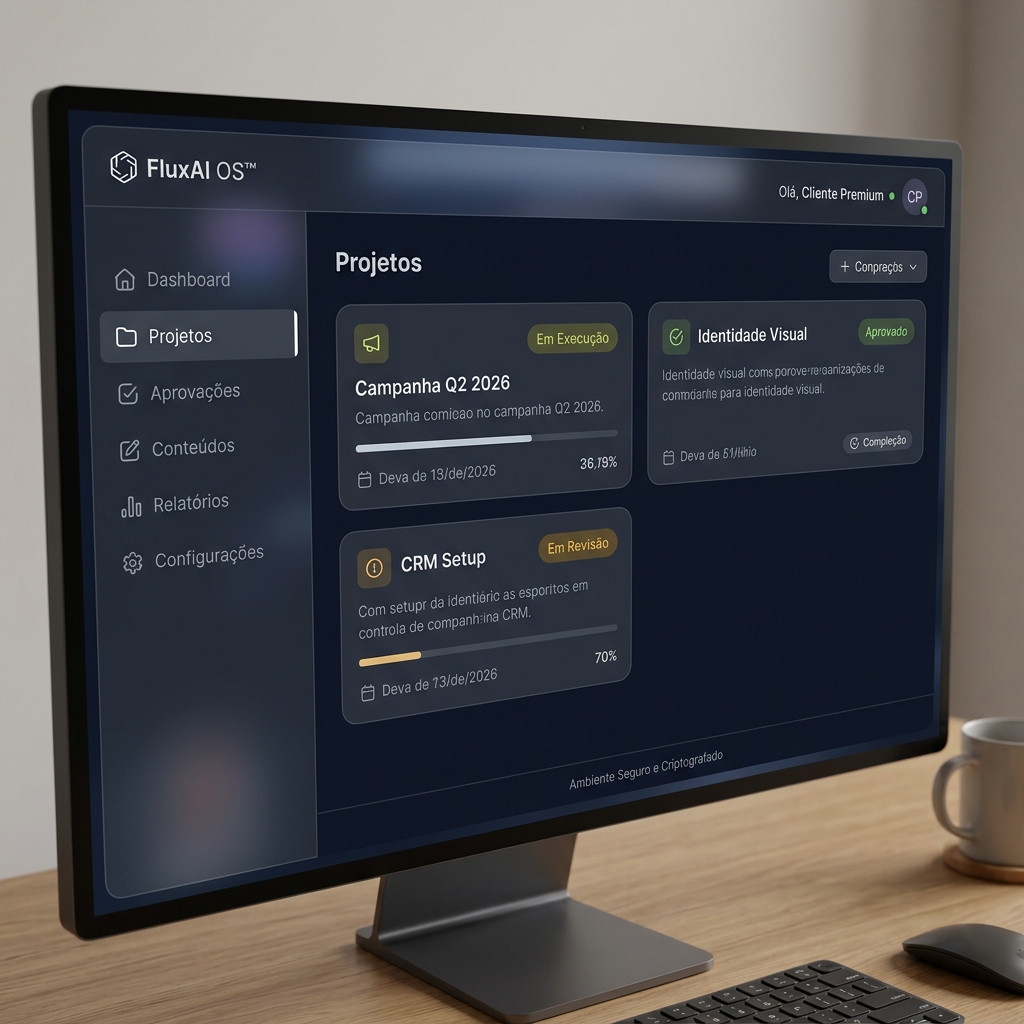 FluxAI OS™ — Portal do Cliente